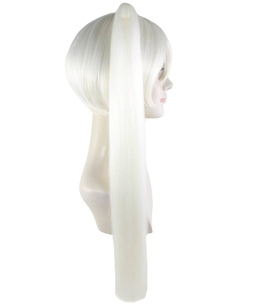 ゆう　ウイッグ Amazon.co.jp: Wigs2you 白 ツインテール ウィッグ H-2511 フル